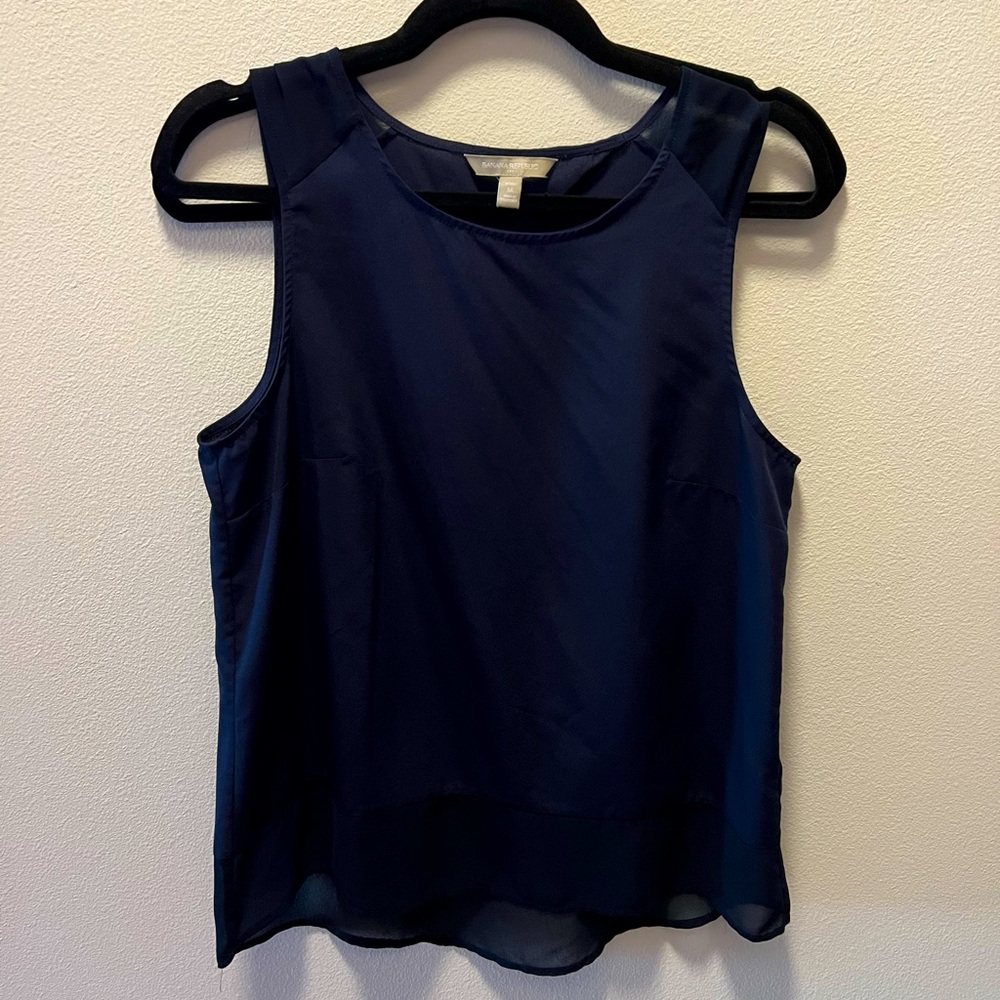 Navy Tank Top